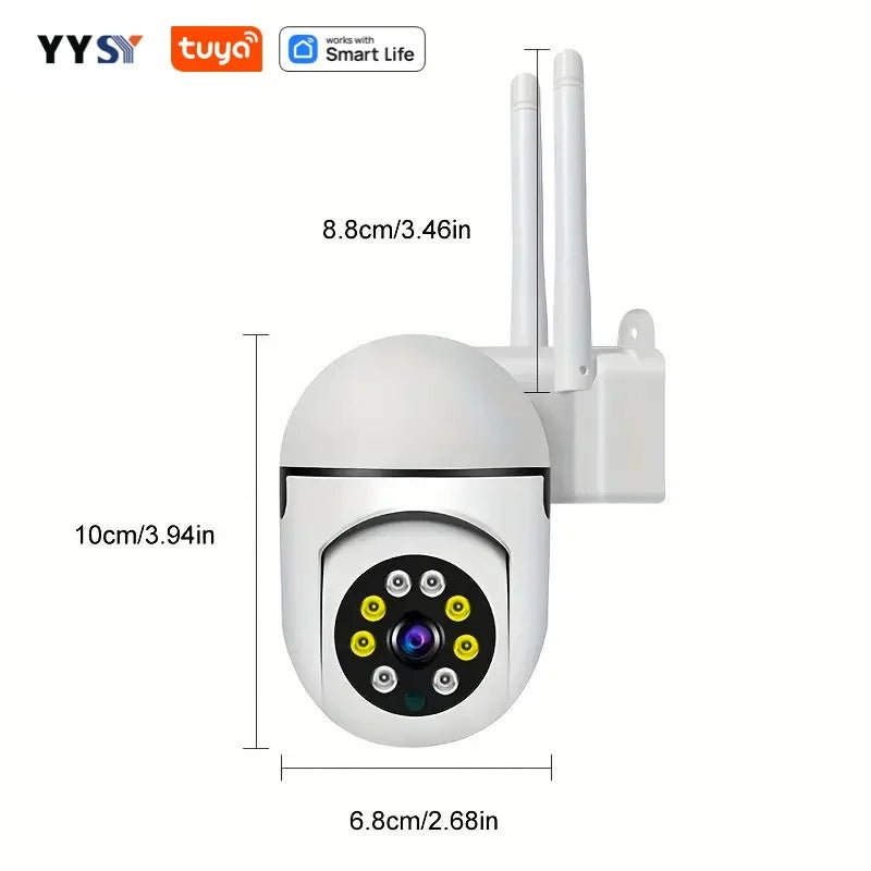 Smart 2.4G WiFi Indoor Camera: Dual Antenna, Two-Way Audio, Motion Detection GHomeSmart® IPC3 - GHome Smart Official