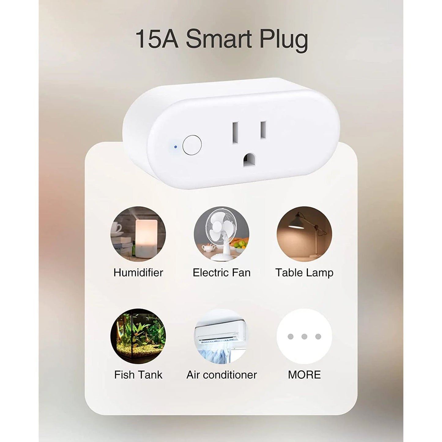 15A Smart Wifi Mini Plugs GHomeSmart® WP6-H - GHome Smart Official