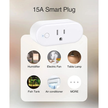 15A Smart Wifi Mini Plugs GHomeSmart® WP6-H - GHome Smart Official