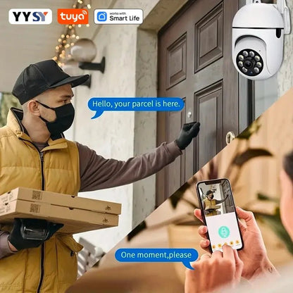 Smart 2.4G WiFi Indoor Camera: Dual Antenna, Two-Way Audio, Motion Detection GHomeSmart® IPC3 - GHome Smart Official