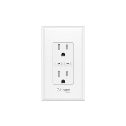 Smart in-Wall Outlet GHomeSmart® WO1 - GHome Smart Official