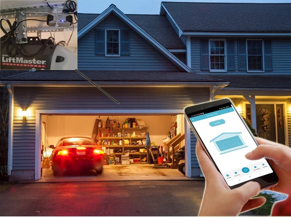 WiFi Schalter Smart Garage Türöffner Controller Arbeit Mit Alexa Echo Google Home SmartLife Steuerung Keine hub Erfordern GHomeSmart® SDC - GHome Smart Official