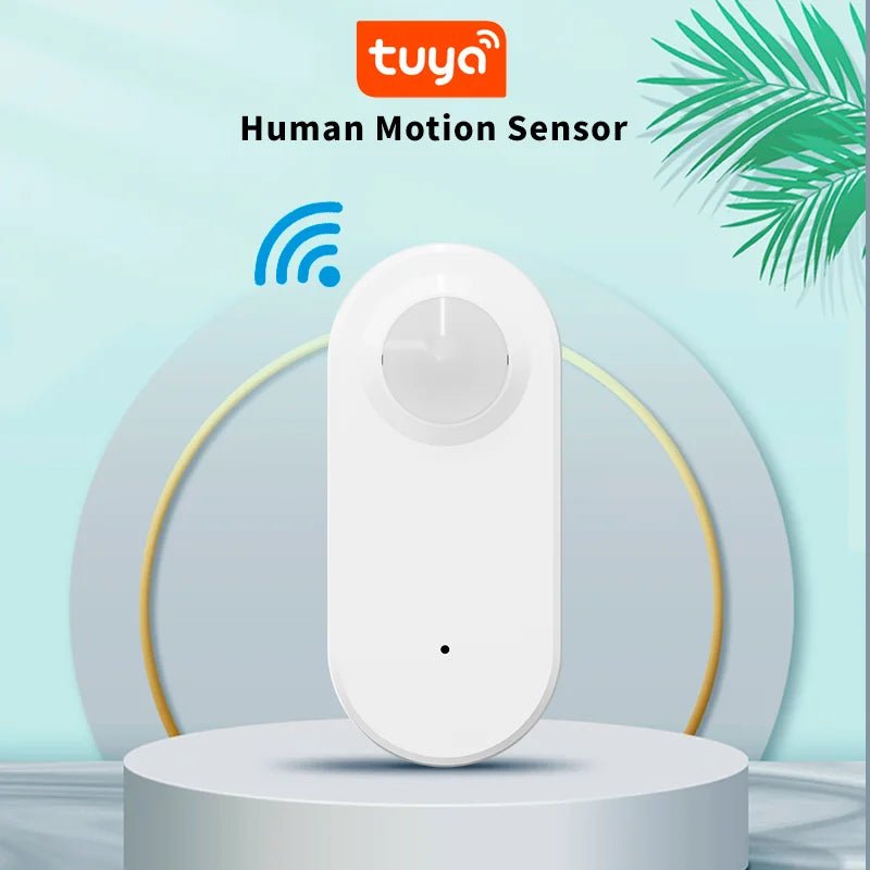 WiFi Smart PIR Motion Sensor: Security Alarm, App Control, Alexa & Google Home Support GHomeSmart® - GHome Smart Official