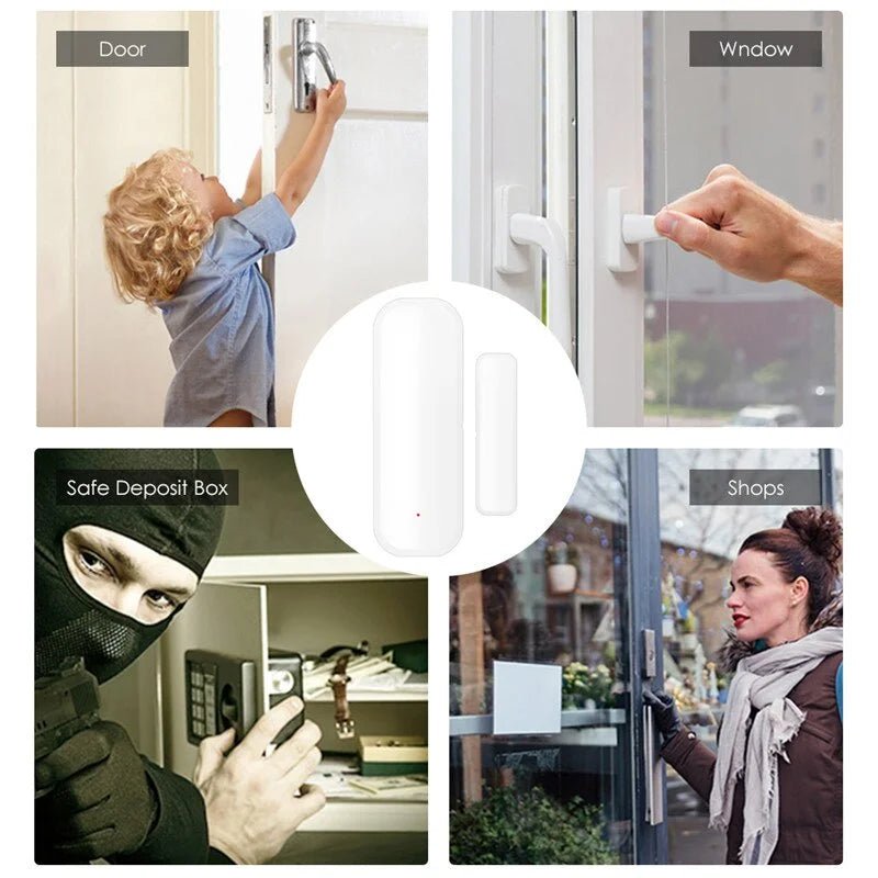 Wifi smart tür sensor smart home tür offen/geschlossen detektoren fenstersensor GHomeSmart® - GHome Smart Official