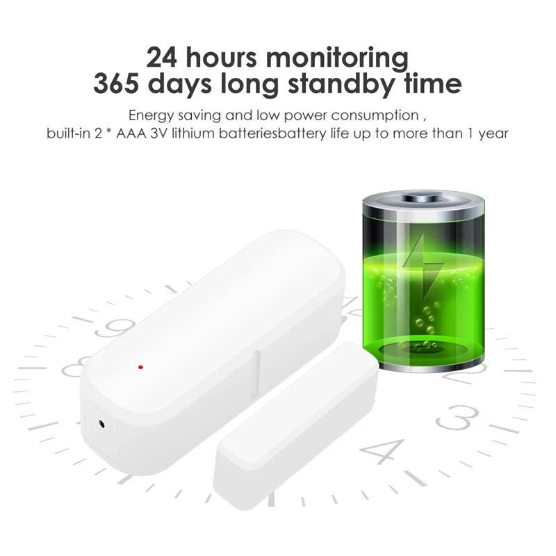 Wifi smart tür sensor smart home tür offen/geschlossen detektoren fenstersensor GHomeSmart® - GHome Smart Official