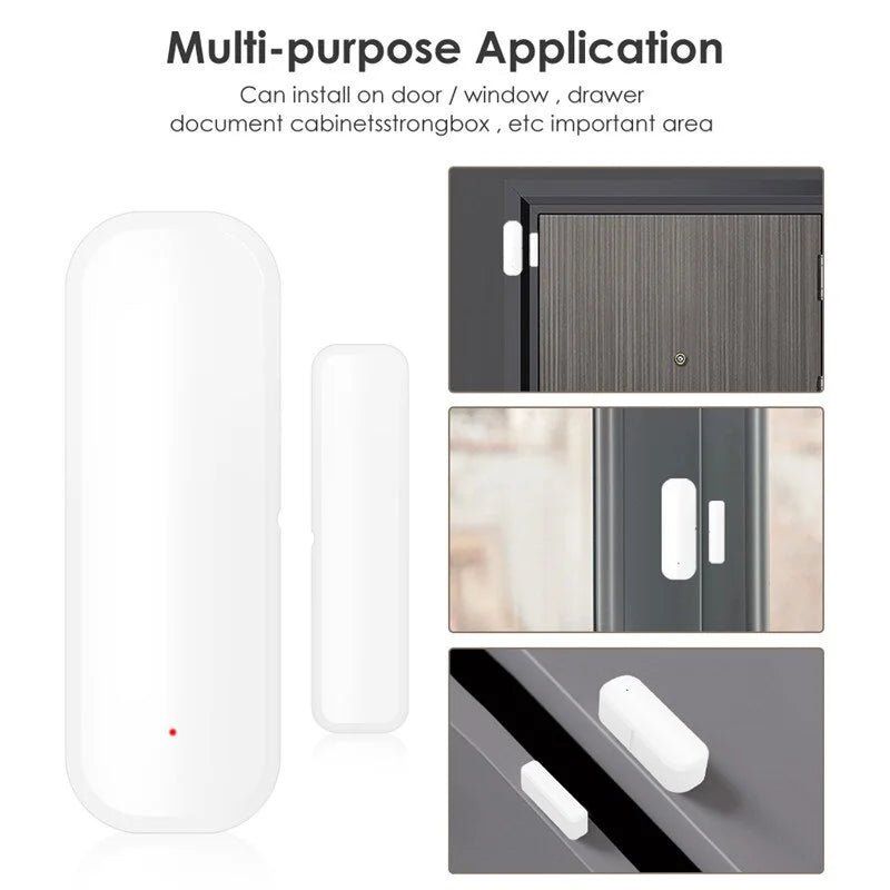 Wifi smart tür sensor smart home tür offen/geschlossen detektoren fenstersensor GHomeSmart® - GHome Smart Official