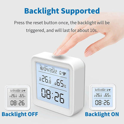 WIFI Temperature Humidity Sensor GHomeSmart® DST10 - GHome Smart Official